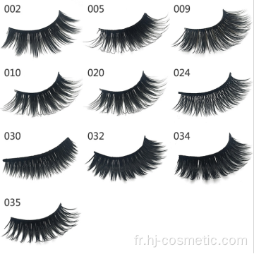 Faux Cils Naturels Faux Cils Volume Cils Cils Artificiels Extensions Faux Cils Maquillage Cils 5 Paires